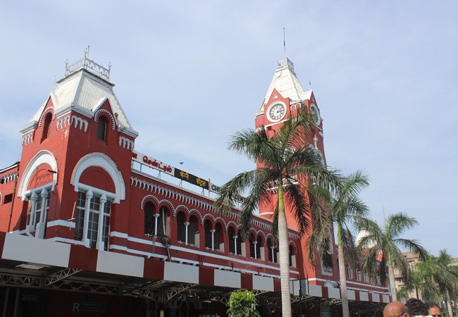 visiting chennai station