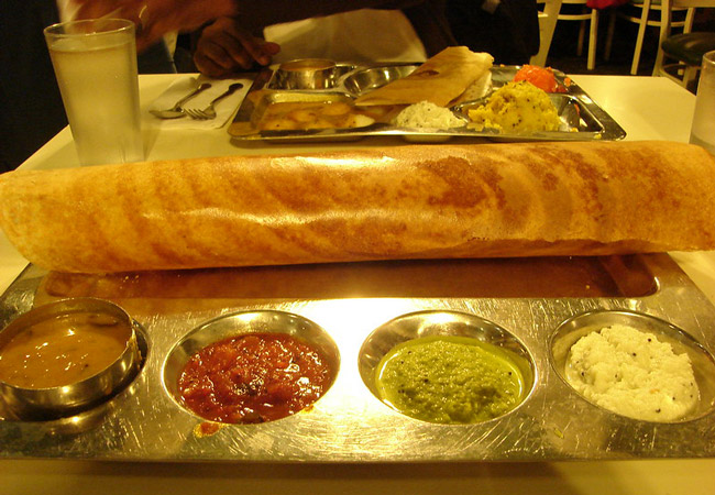 what to eat and drink in chennai dosa